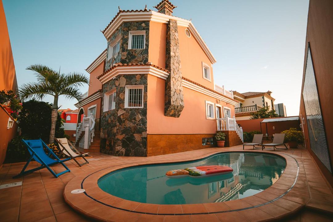 Villa Morada Sonneland Con Piscina Privada Climatizada Maspalomas  Exterior photo
