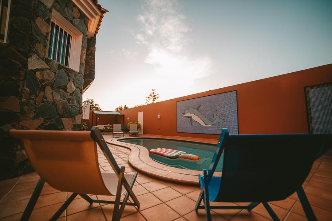 Villa Morada Sonneland Con Piscina Privada Climatizada Maspalomas  Exterior photo