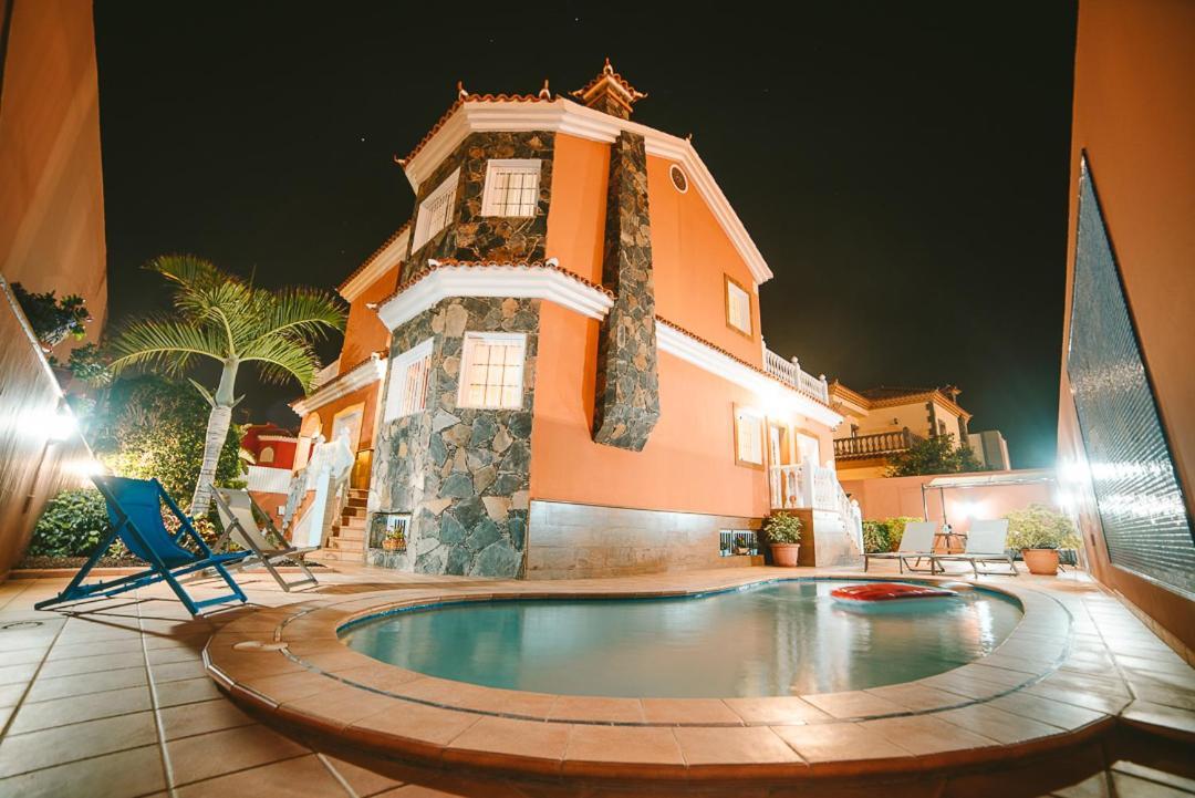 Villa Morada Sonneland Con Piscina Privada Climatizada Maspalomas  Exterior photo